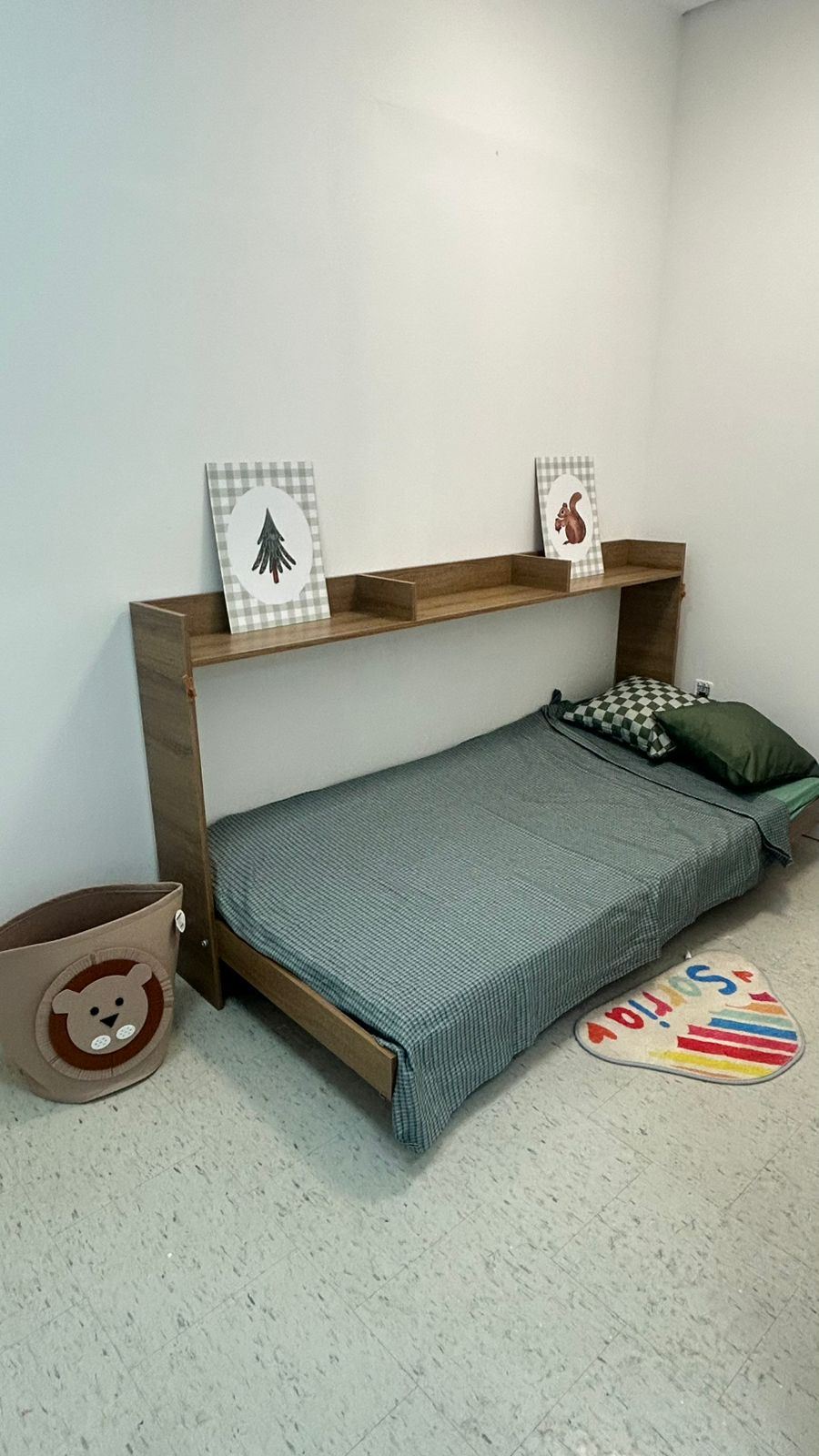 Sala planejada da Casa ABA
