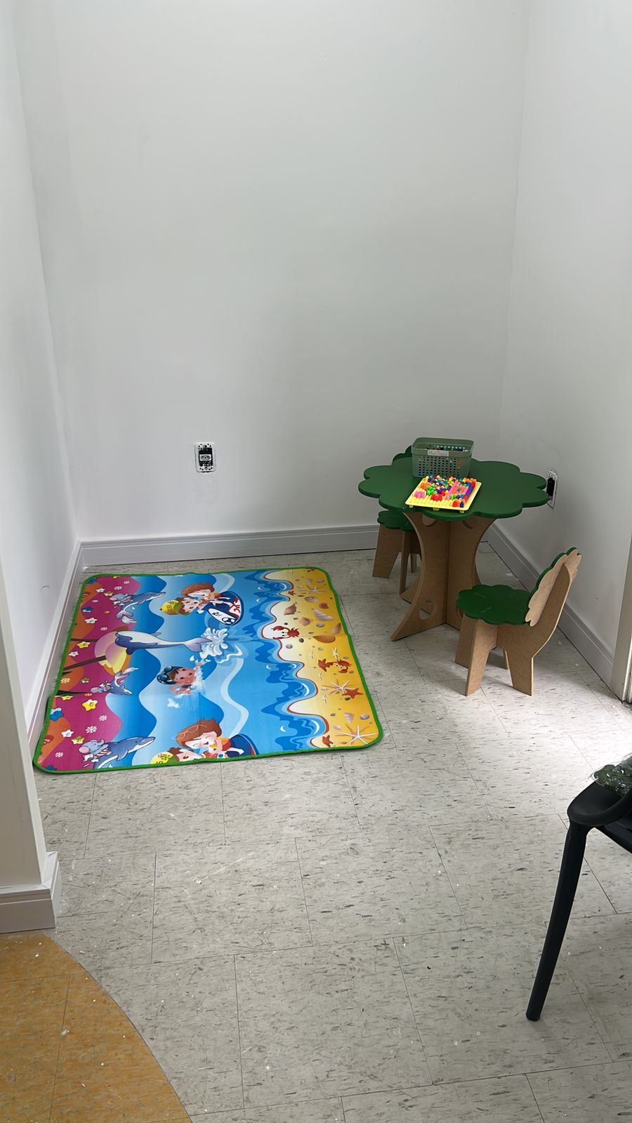 Ambiente funcional da Casa ABA