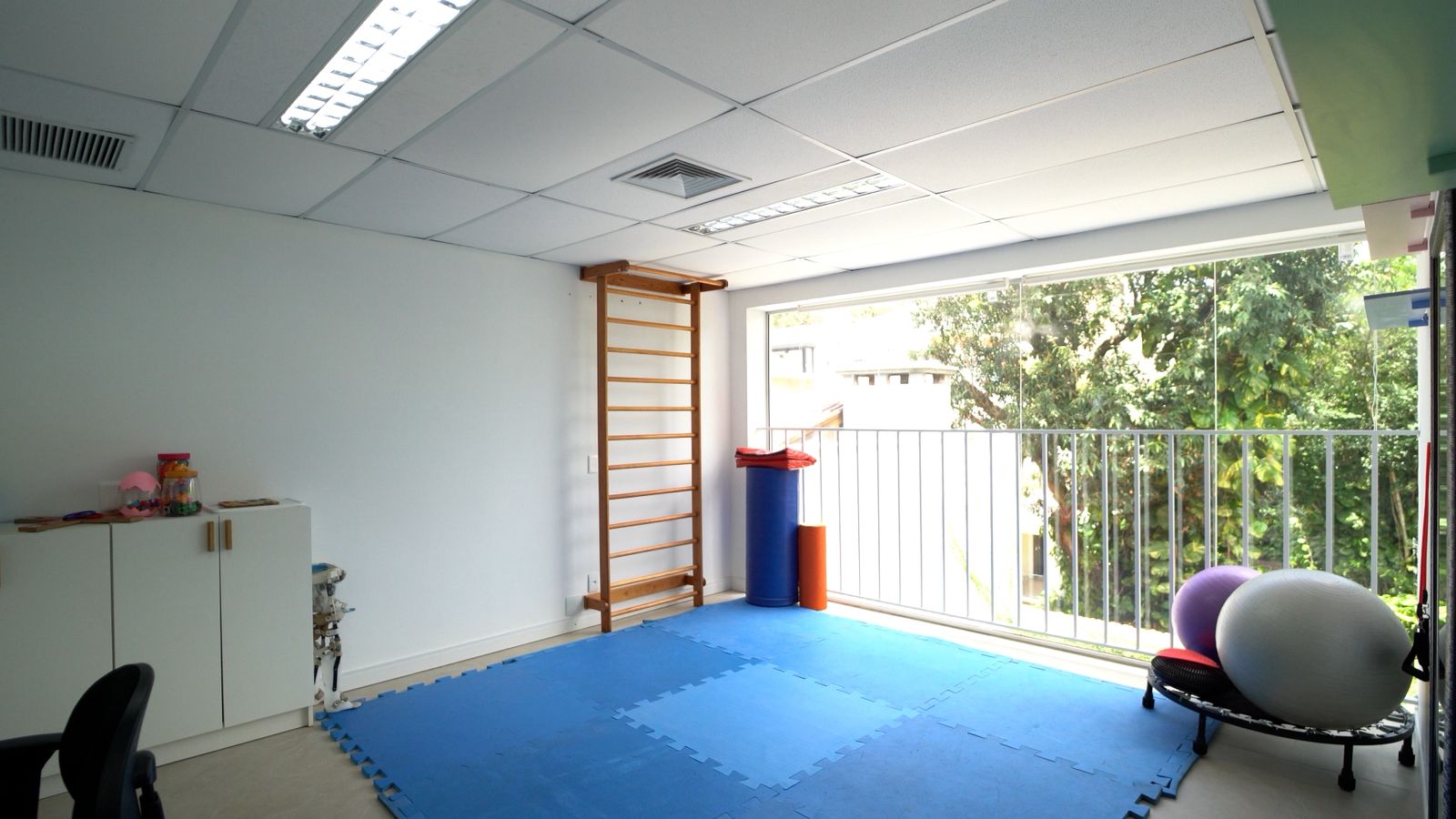 Sala temática na unidade Quintino Bocaiúva